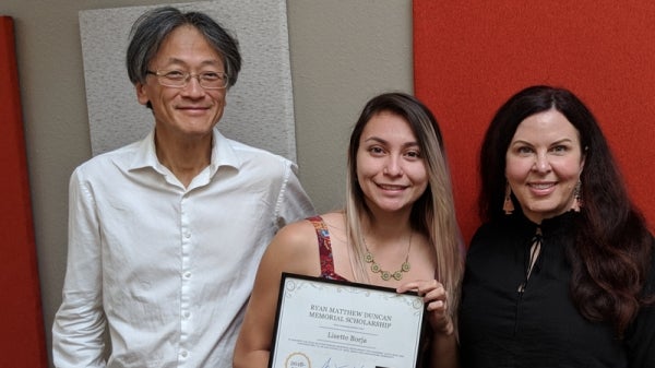 Photo of Sha Xin Wei, Lisette Borja and Cheryl Marston