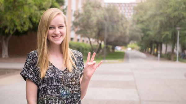 Catie Carson, Dean's Medalist ASU Psychology