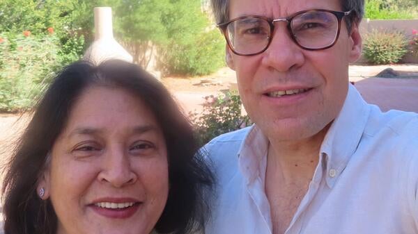 Portrait of Yasmin Saikia and Chad Haines, co-directors of the Center of Muslim Experience at ASU.