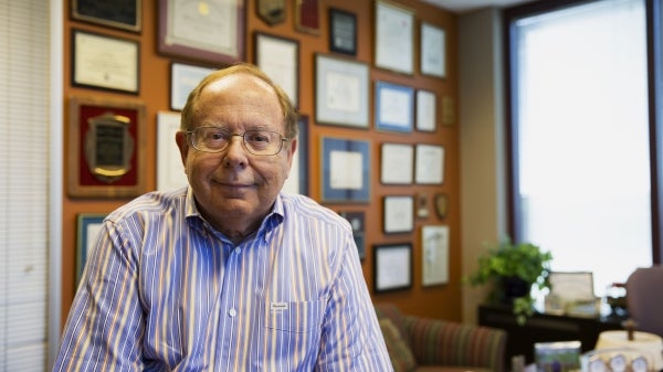 Portrait of Doug Montgomery in his office.