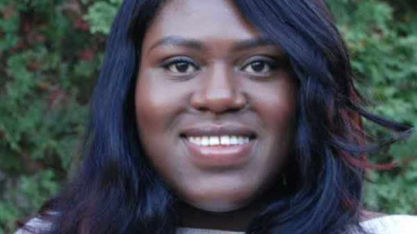 Portrait of ASU School of Sustainability alum Debbie Namugayi.