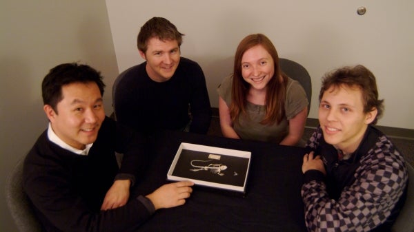 ASU professor Kenro Kusumi with undergraduate and graduate student members of hi