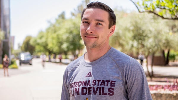 Blake Elliott, graduate student in ASU Department of Psychology