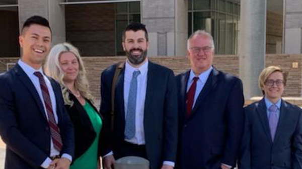 photo of First Amendment Clinic staff and students