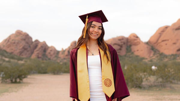 ASU grad Hannah Jackson learned the value of leadership during her time as a Sun Devil