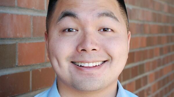 Portrait of ASU PhD student Frank Liu