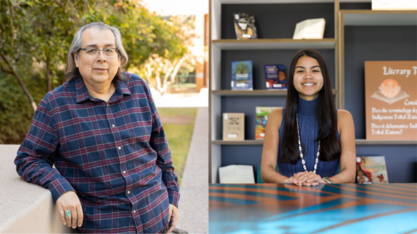 Portraits of David Martinez and Lourdes Pereira.