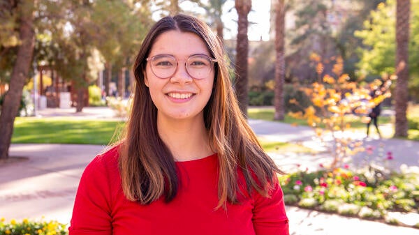 Portrait of ASU grad Holly Hemesath.