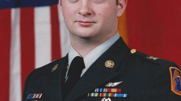 Arizona State University student and Army veteran Timothy Rogers