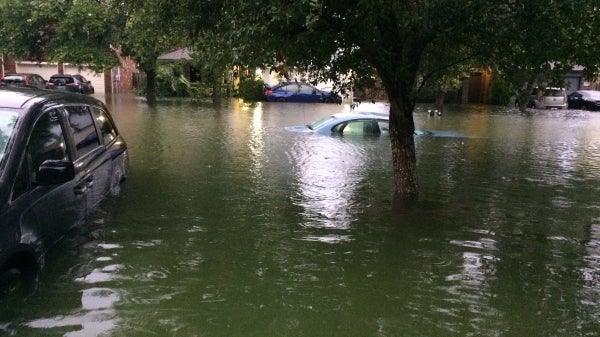 Hurricane Harvey floodwaters