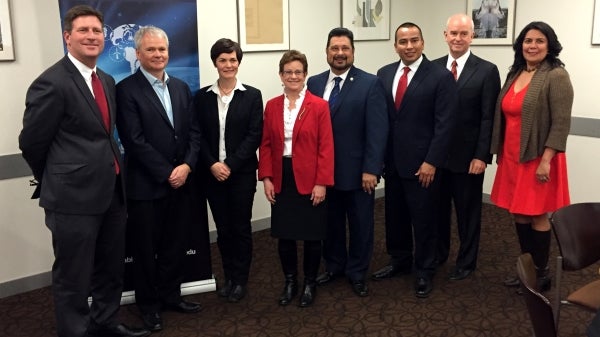 ASU and Phoenix leaders join with Dame Ellen MacArthur to announce their membership in the CE100.