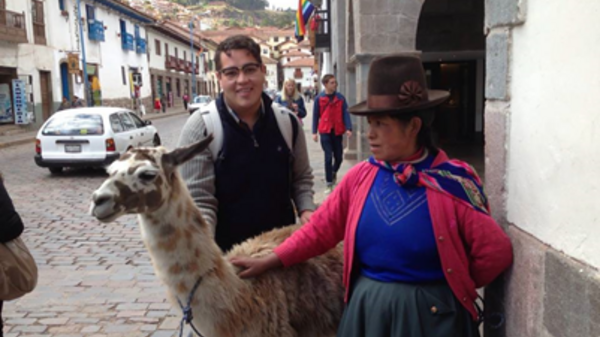 Jesus Garcia-Gonzalez, an applied biological science graduate student