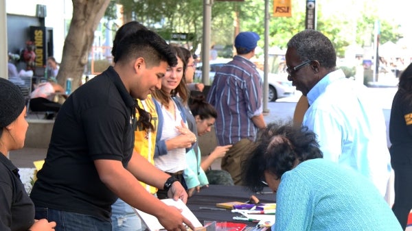 ASU Changemaker "From a Sun Devil to a Soldier" letter campaign