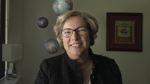 Dean of social sciences at The College Elizabeth Wentz has pioneered the use ofGeographical Information Systems, remote sensing and space-time analysis to decipher urban environments and our place within them.