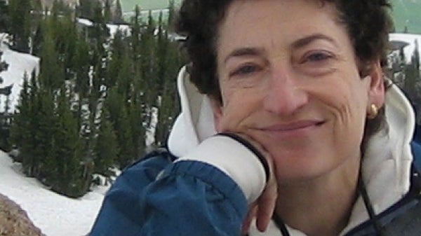 profile image of woman Naomi Oreskes outside in forest