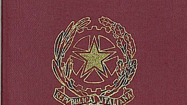 photo of a passport