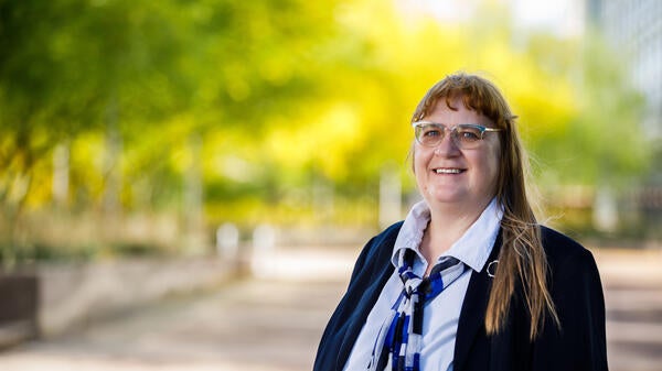 Portrait of ASU Regents Professor Petra Fromme.