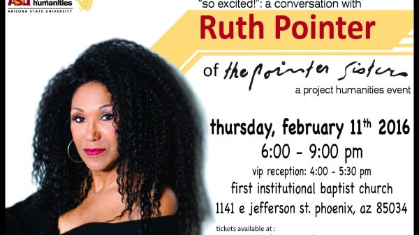 A Conversation with Ruth Pointer