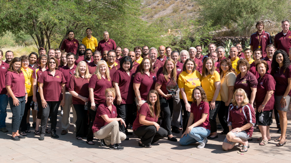 group photo of ASU Parking and Transit