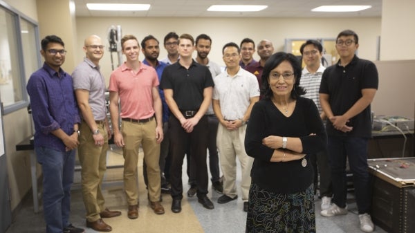 Aditi Chattopadhyay and her research team