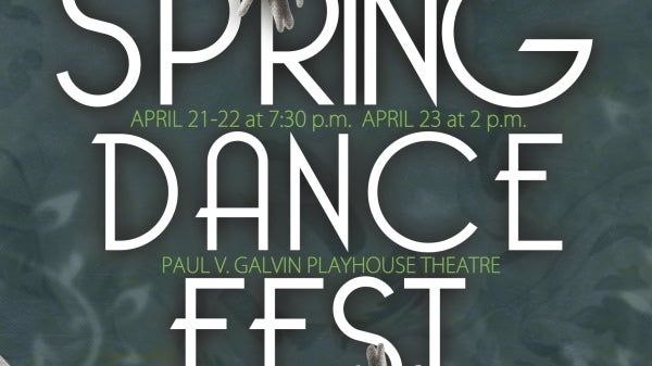 ASU's SpringDanceFest poster