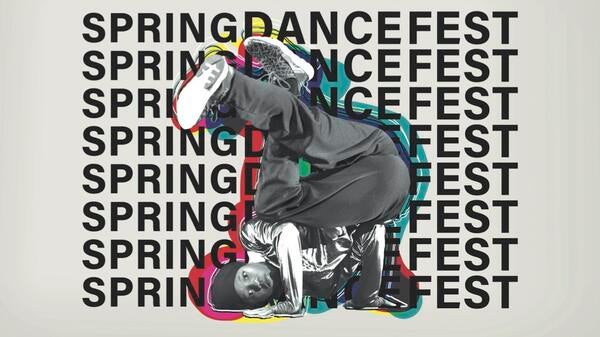 Poster image for SpringDanceFest with dancer 