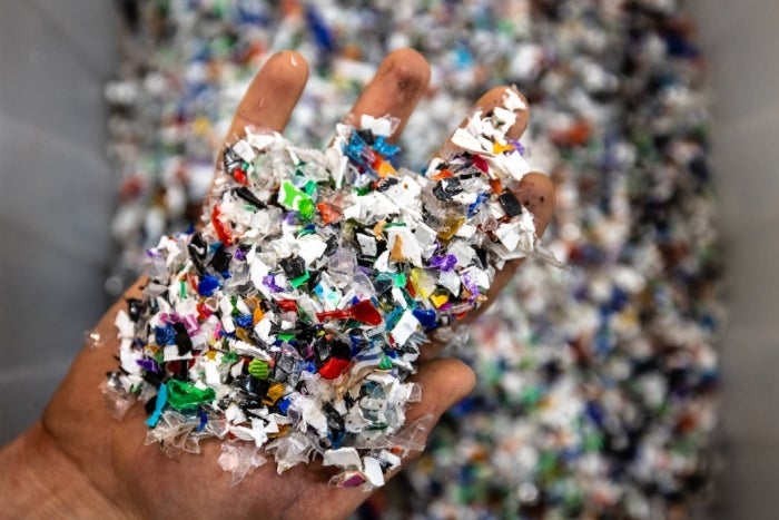 Recycled plastic