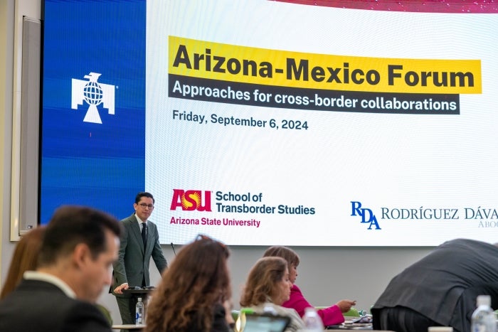 Arizona-Mexico forum, ASU