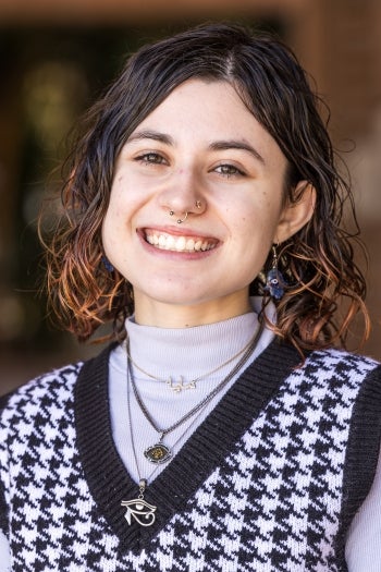 Portrait of ASU student Maya Sarraf