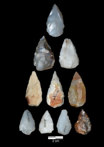 projectile points