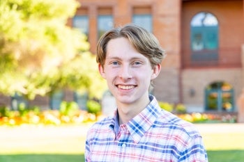 Portrait of Ethan Leventhal.