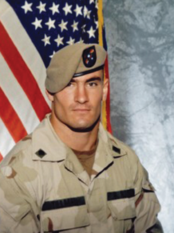 Army headshot of Pat Tillman