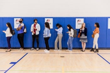 voters, polls, election day, young voters, iStock