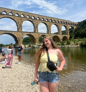 Photo of Mikayla Smith at Pont du Gard