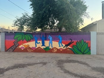 second, mural, Maryvale, Youth Leadership Program, Grand Canal, November 2024