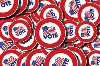 pixabay, stock photo, vote, campaign buttons