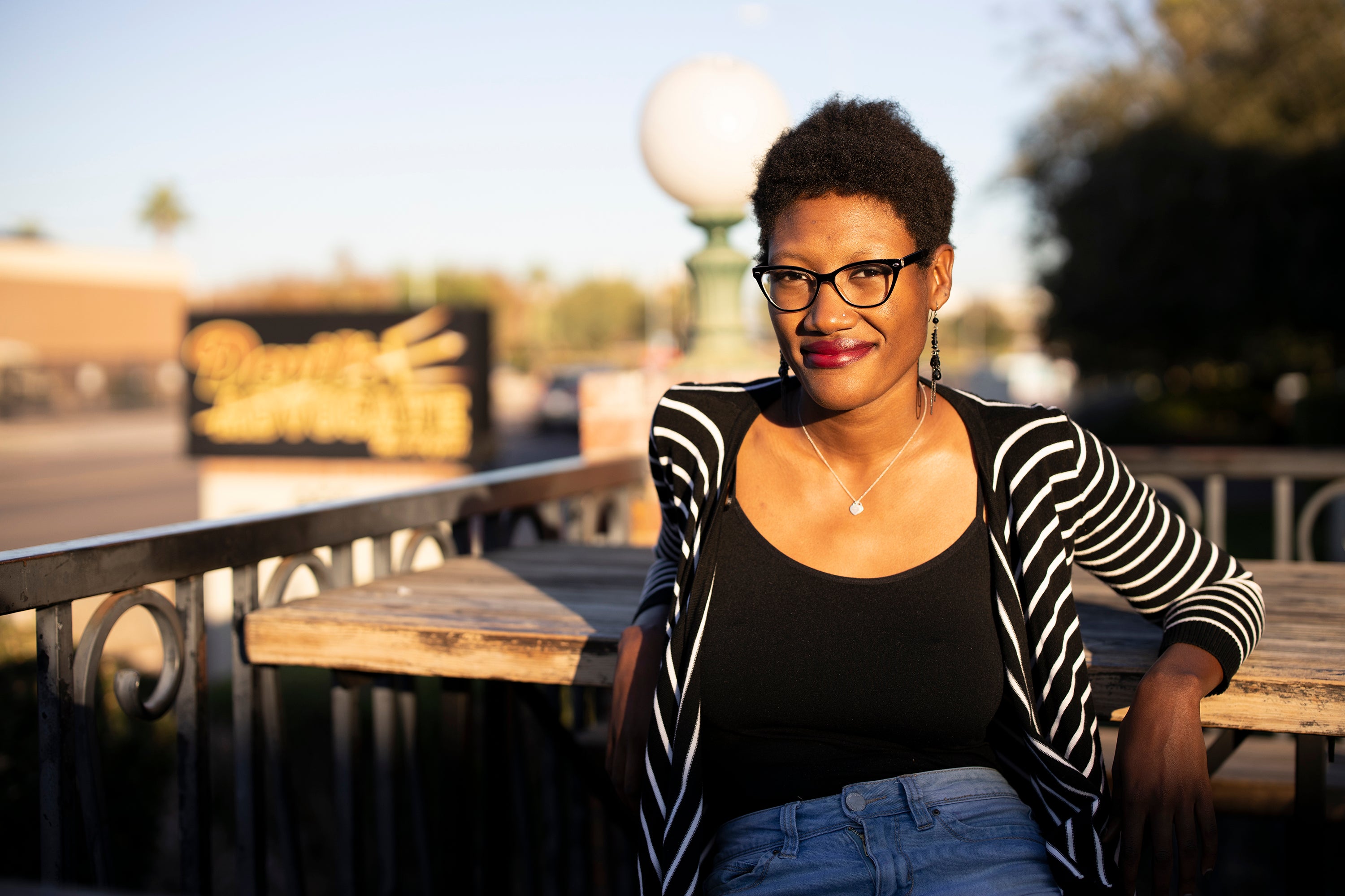 Trejon Dunkley graduated with a bachelor's degree in film and media studies from the Department of English in 2017. 