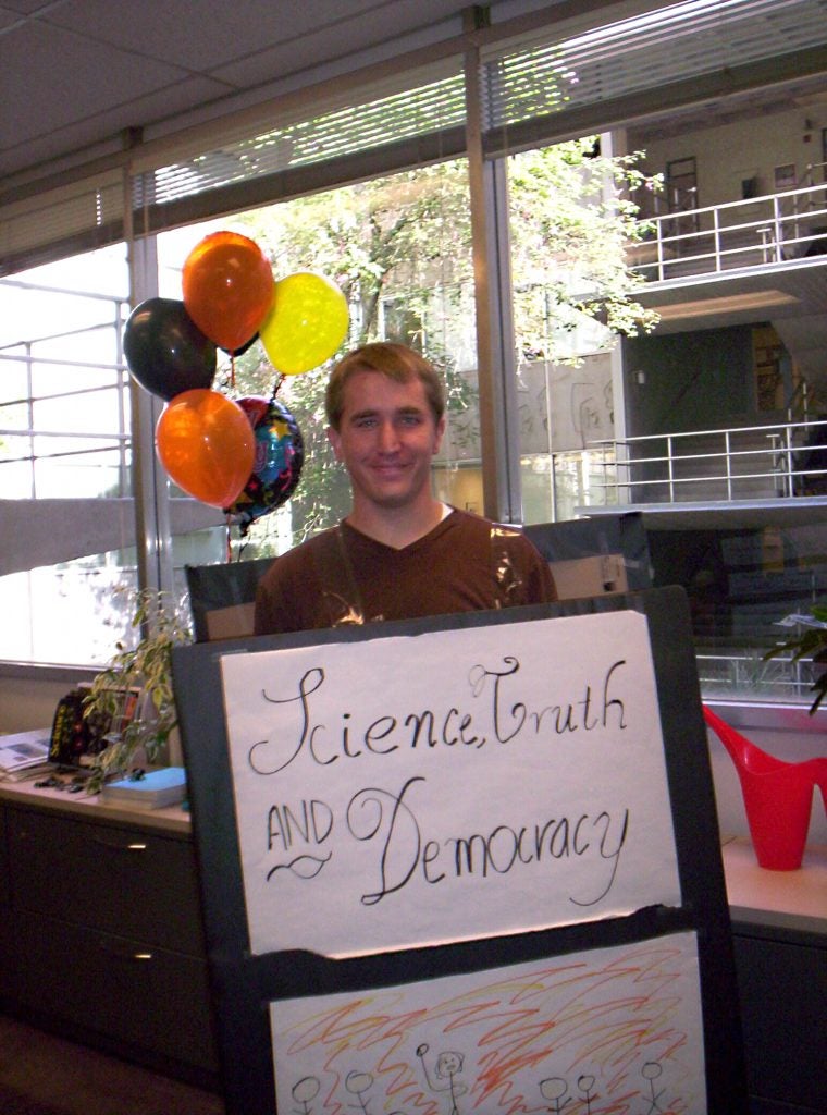 Zach Pirtle at CSPO Halloween Party at ASU in 2006